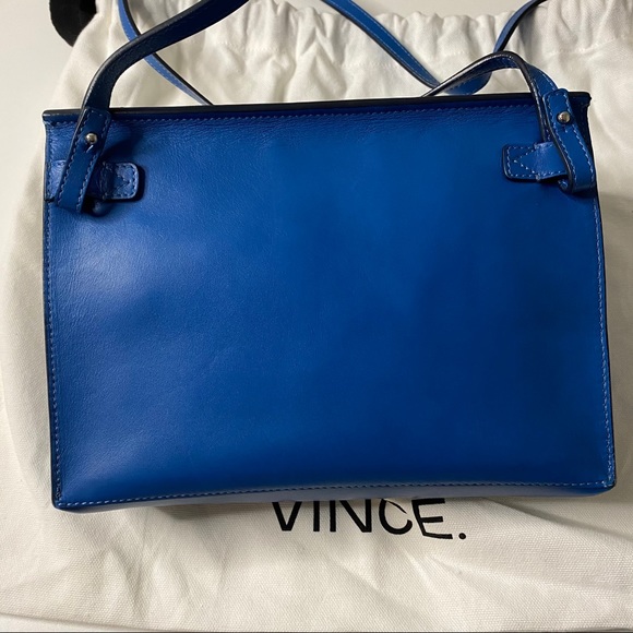 VINCE BLUE CROSSBODY BAG - Picture 3 of 5
